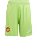 Günstige Fußballtrikots Manchester United Torwart Kinder Heimtrikot 2023-24 Kurzarm
